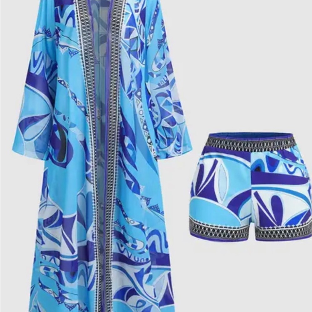 Pucci inspired Cover up set new s/m